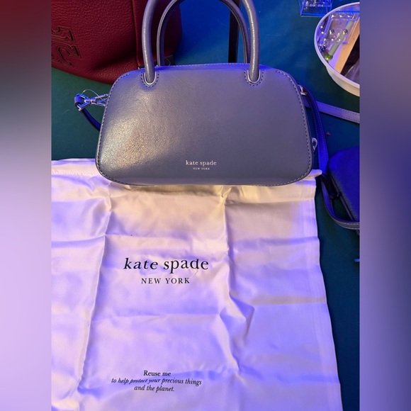 Kate Spade Grace Glazed Leather Mini Bag NWT includes dust bag - Picture 3 of 9